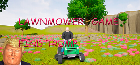 割草机游戏:找到特朗普/Lawnmower Game: Find Trump