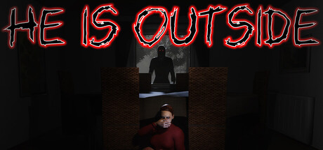 他在外面/He is Outside